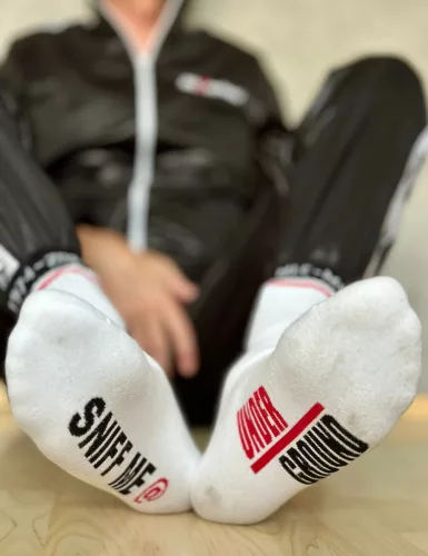 MLC Munich 1974 – stílusos fehér zoknik