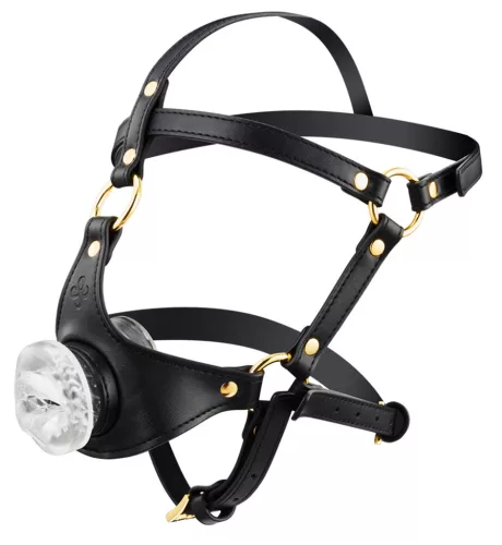 Prémium maszturbátor – érzéki száj forma 30 mm átmérővel