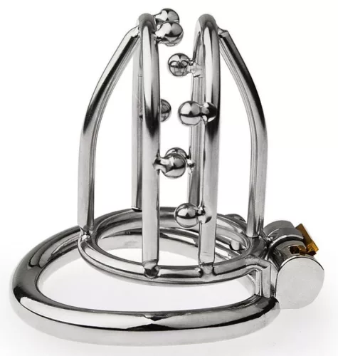 Right Pearly – elegáns fém önmegtartó ketrec 7 x 3.5 cm