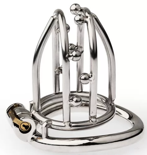 Right Pearly – elegáns fém önmegtartó ketrec 7 x 3.5 cm