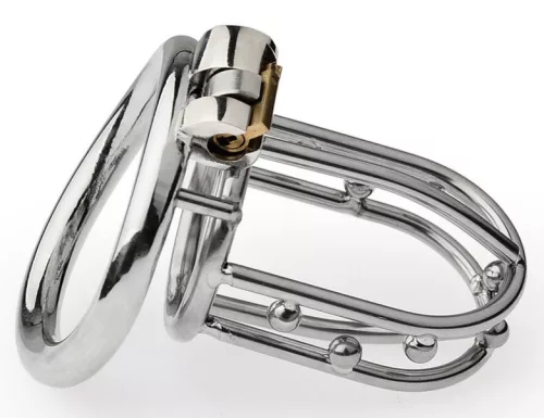 Right Pearly – elegáns fém önmegtartó ketrec 7 x 3.5 cm