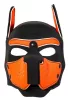 Enjoy Puppy Black-Orange – stílusos balaklava érzéki színekben