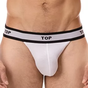 Fehér Jockstrap – stílusos hám, érzéki kényelem