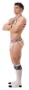 Fehér Jockstrap – stílusos hám, érzéki kényelem