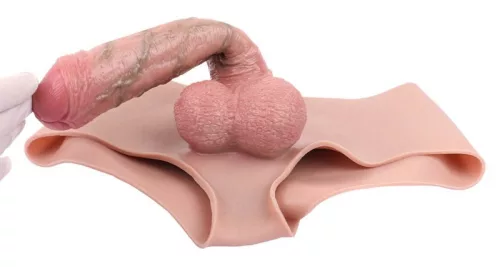 Soltix Hollow Belt – üreges dildó 17 x 5 cm