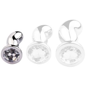   Bijou BEAN SILVER – prémium anális kiegészítő, S méret