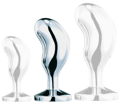 Bijou Bean – elegáns anális plug ezüst színben