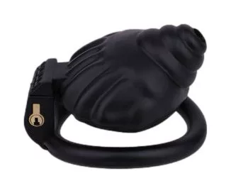 Cage Shellina ketrec 6,5x4,5 cm fekete