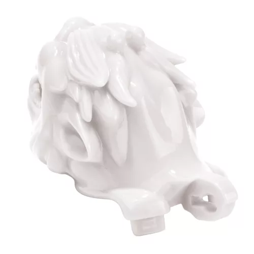 Sárkányharangos kis ketrec – 8,5 x 3,7 cm, fehér