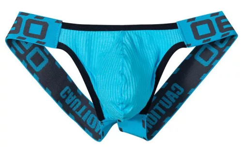 Jockstrap 0850 - kék prémium intim alsónemű