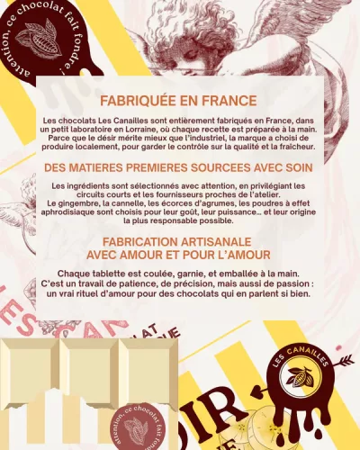 Vágyfokozó Csokoládé – sóvirágos étcsokoládé 100g