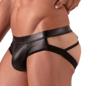 Fekete Jockstrap – prémium férfi alátét