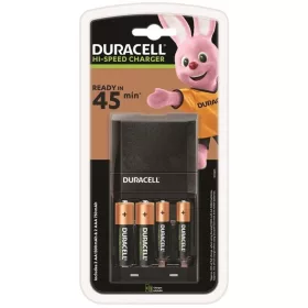Duracell - 45 perces újratölthető akkutöltő 2xAA, 2xAAA
