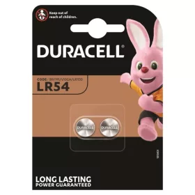 Duracell - Alkáli gombelem LR54 (2 db) 1,5V