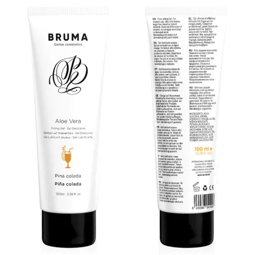 BRUMA – Aloe Vera síkosító gél, Pina Colada ízben 100 ml