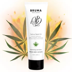 BRUMA - Melegítő csuszanó zselé kannabisz ízben 100 ml