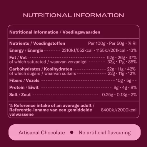 The Oh Collective Date Night - Prémium Vágyfokozó étcsokoládé
