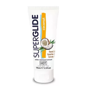   HOT Superglide lubrificante commestibile a base d'acqua - COCCO 75 ml