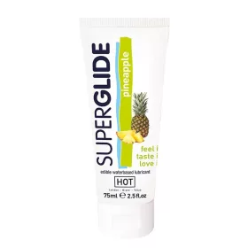   HOT Superglide lubrificante commestibile a base d'acqua - ANANAS 75 ml