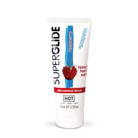   HOT Superglide lubrificante commestibile a base d'acqua - LAMPONE 75 ml