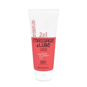 HOT Massage & Glide Gel 2in1 Fragola 200 ml