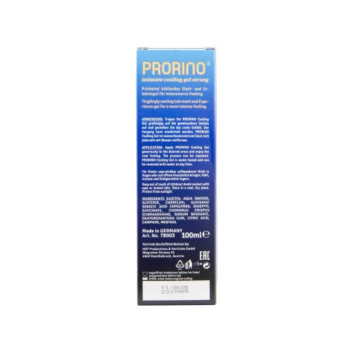 Gel rinfrescante PRORINO "forte" 100 ml