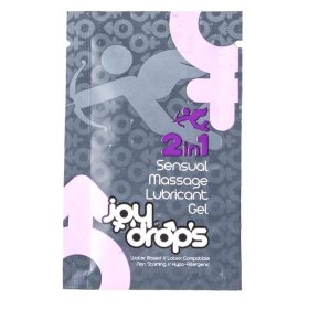   Gel lubrificante per massaggi sensuali 2 in 1 - sachet da 5ml
