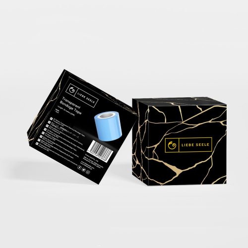 Nastro di bondage lungo 25 m Blu