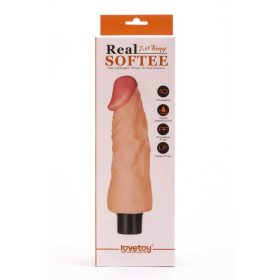 Dildo vibrante 7" Real Softee 1