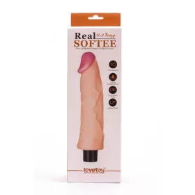 Dildo vibrante Real Softee 3 da 8,3"