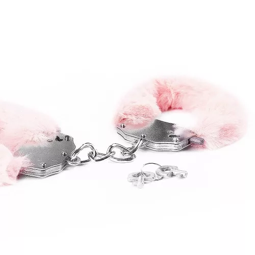 Piacere Feticistico Manette Soffici Rosa