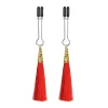 Pinza per capezzoli Glamour Tassel Red