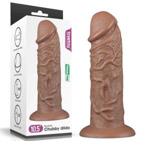 10,5'' Marrone Realistico Crubby Dildo