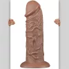 10,5'' Marrone Realistico Crubby Dildo