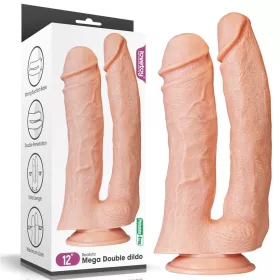 Mega Doppio Dildo Realistico da 12''