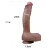 Silicone Nature Cock a doppio strato da 10,5''