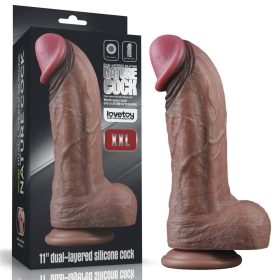 Cock in silicone doppio strato da 11'' XXL