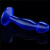 Tappo Prostatico Trasparente Impeccabile 6.5'' Blu