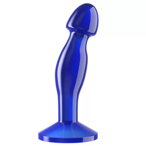Tappo Prostatico Trasparente Impeccabile 6.5'' Blu