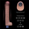 Dildo vibrante in silicone ricaricabile da 10,5" REAL SOFTEE
