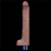 Dildo vibrante in silicone ricaricabile da 10,5" REAL SOFTEE