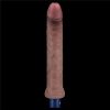 Dildo vibrante in silicone ricaricabile da 11" REAL SOFTEE