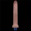 Dildo vibrante in silicone ricaricabile da 11" REAL SOFTEE