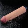 9,5" REAL SOFTEE Dildo Vibrante Ricaricabile (Flesh)
