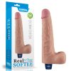 10" REAL SOFTEE Dildo Vibrante Ricaricabile (Flesh)_B15O50_4