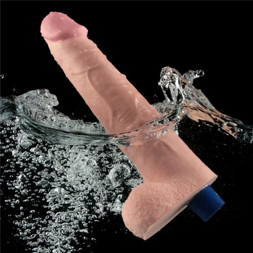 Dildo vibrante ricaricabile da 10,5" REAL SOFTEE (Flesh)_B15O50_4