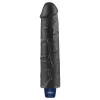 Dildo vibrante ricaricabile da 9,5" REAL SOFTEE (Nero)_B15O50_4