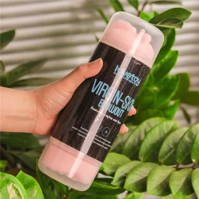 Pelle vergine brushout Doppia Side Stroker Vagina e Ano