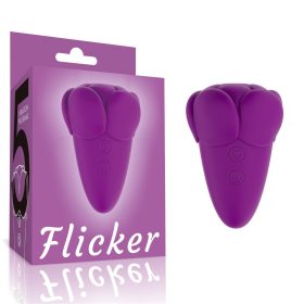 Flicker Vibratore Ricaricabile Viola