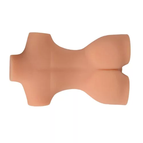 Bambola sessuale a mezza parte del corpo con una signora senarella